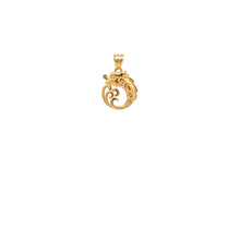 Load image into Gallery viewer, 18K Gold Pendant Charm Dragon Small - Rafant