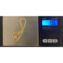Load image into Gallery viewer, 18K Gold Bracelet 1.96 grams Size 7 inches