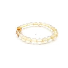 Load image into Gallery viewer, 18K Gold Money Bag Lucky Charm Bracelet Gemstones Citrine 6mm - Rafant