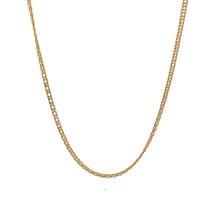 Load image into Gallery viewer, 18K Gold Necklace Chain Curb 21 inches 3.06 grams - Rafant