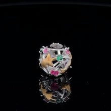 Load image into Gallery viewer, 925 Sterling Silver Charm Bead Christmas Holiday For Charm Bracelet Necklace - Rafant