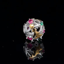 Load image into Gallery viewer, 925 Sterling Silver Charm Bead Christmas Holiday For Charm Bracelet Necklace - Rafant