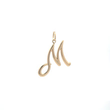 Load image into Gallery viewer, 18K Gold Pendant Letter Initial M - Rafant