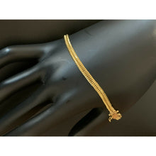 Load image into Gallery viewer, 18K Japan Gold Chain Bracelet Size 8 inches 4.13 grams - Rafant
