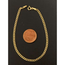 Load image into Gallery viewer, 18K Gold Bracelet 1.32 grams Size 7.5 inches