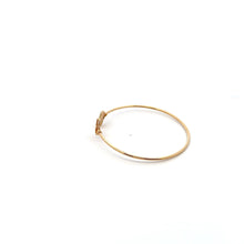 Load image into Gallery viewer, 18K Gold Bracelet Flower Cuff Bangle Size 6.25 inches - Rafant