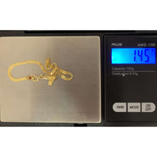Load image into Gallery viewer, 18K Gold Bracelet 1.45 grams Size 7.5 inches