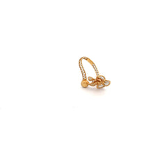 Load image into Gallery viewer, 18K Gold Ring Flower 1.5 grams Size 6 - Rafant