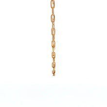 Load image into Gallery viewer, 18K Gold Necklace Chain Cable Link 17.75 inches - Rafant
