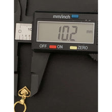 Load image into Gallery viewer, 18K Gold Bracelet 7.5 inches with Heart Charm 1.40 grams