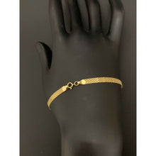 Load image into Gallery viewer, 18K Gold Bracelet 2.45 grams 7.5 inches