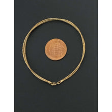 Load image into Gallery viewer, 18K Gold Bracelet Bangle Soft Mesh 0.97 grams Size 6.25 inches