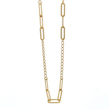 Load image into Gallery viewer, 18K Gold Bracelet Paperclip Cable Link Size 6 inches plus 1.5 inches Extension 1.35 grams - Rafant