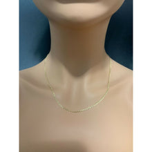 Load image into Gallery viewer, 18K Saudi Gold Chain Necklace Mariner Link  20 inches 2.48 grams - Rafant