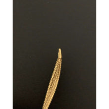 Load image into Gallery viewer, 18K Gold Bracelet Bangle Soft Mesh 0.97 grams Size 6.25 inches