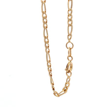 Load image into Gallery viewer, 18K Yellow Gold Bracelet Figaro 7.25 inches 1.88 grams Women - Rafant