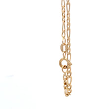 Load image into Gallery viewer, 18K Yellow Gold Bracelet Figaro 7.25 inches 1.88 grams Women - Rafant
