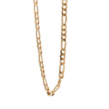 Load image into Gallery viewer, 18K Yellow Gold Bracelet Figaro 7.25 inches 1.88 grams Women - Rafant