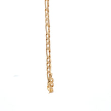 Load image into Gallery viewer, 18K Yellow Gold Bracelet Figaro 7.25 inches 1.88 grams Women - Rafant