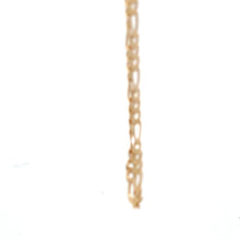 Load image into Gallery viewer, 18K Yellow Gold Bracelet Figaro 7.25 inches 1.88 grams Women - Rafant