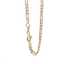 Load image into Gallery viewer, 18K Yellow Gold Bracelet Figaro 7.25 inches 1.88 grams Women - Rafant
