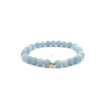 Load image into Gallery viewer, Natural Gemstones Micro Faceted Stretch Bracelet 18k Tiny Beads Birthstone - Rafant