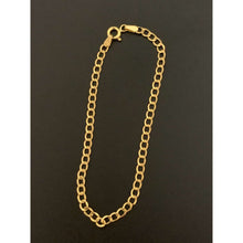 Load image into Gallery viewer, 18K Gold Bracelet Chain Curb Link 1.63 grams Size 7.5 inches