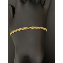 Load image into Gallery viewer, 18K Gold Bracelet Chain Sedusa Link 2.09 grams