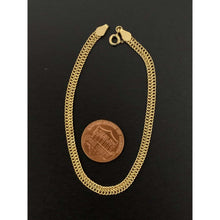 Load image into Gallery viewer, 18K Gold Bracelet Chain Sedusa Link 2.09 grams