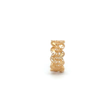 Load image into Gallery viewer, 18K Gold Ring Leaf Size 6 Fine Jewelry 2.02 grams - Rafant