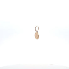 Load image into Gallery viewer, 18K Gold Pendant Jesus Christ Religious Round Tiny - Rafant