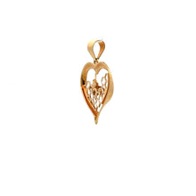 Load image into Gallery viewer, 18K Gold Pendant Heart Bee 2.03 grams - Rafant
