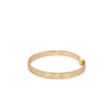 Load image into Gallery viewer, 18K Gold Bracelet Mesh Soft Bangle Flexible Size 6.5 inches  0.87 grams - Rafant