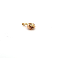 Load image into Gallery viewer, 18K Gold Pendant Charm Knot Small 0.70 grams - Rafant
