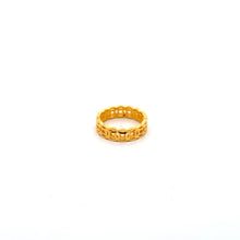 Load image into Gallery viewer, 24K 999 Gold Ring Money Coin Size 8.75 - Rafant