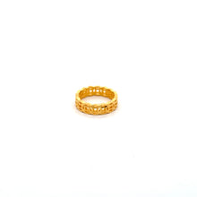 Load image into Gallery viewer, 24K 999 Gold Ring Money Coin Size 8.75 - Rafant