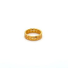 Load image into Gallery viewer, 24K 999 Gold Ring Money Coin S 7.5 - Rafant