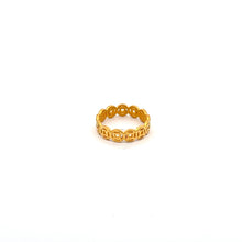 Load image into Gallery viewer, 24K 999 Gold Ring Money Coin Size 6 - Rafant