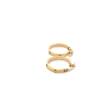 Load image into Gallery viewer, 18K Gold Earrings Hoops 1.41 grams - Rafant