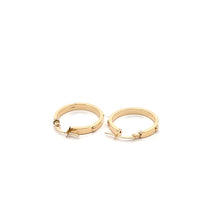 Load image into Gallery viewer, 18K Gold Earrings Hoops 1.41 grams - Rafant