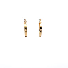 Load image into Gallery viewer, 18K Gold Earrings Hoops 1.41 grams - Rafant