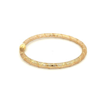 Load image into Gallery viewer, 18K Gold Bracelet Mesh Soft Bangle 6.5 inches - Rafant