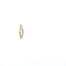 Load image into Gallery viewer, 18K Gold Earring Hoop Small Square One Piece Only - Rafant