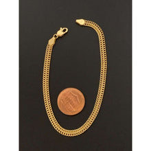 Load image into Gallery viewer, 18K Gold Bracelet 7.5 inches 2.97 grams
