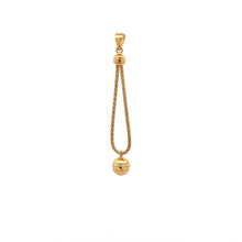 Load image into Gallery viewer, 18K Gold Pendant Charm Ball 0.92 grams - Rafant