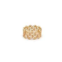 Load image into Gallery viewer, 18K Gold Ring Leaf Size 6 Fine Jewelry 2.02 grams - Rafant