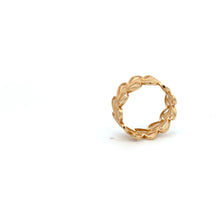 Load image into Gallery viewer, 18K Gold Ring Leaf Size 6 Fine Jewelry 2.02 grams - Rafant