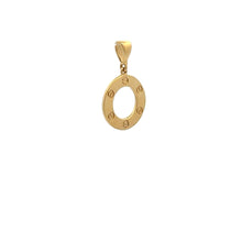 Load image into Gallery viewer, 18K Gold Pendant Pendant Round Circle Tiny 0.87 grams - Rafant