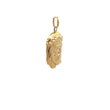 Load image into Gallery viewer, 18K Gold Pendant Face Of Jesus Christ Not a Back to Back Design - Rafant
