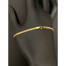 Load image into Gallery viewer, 18K Gold Bracelet 1.45 grams Size 7.5 inches